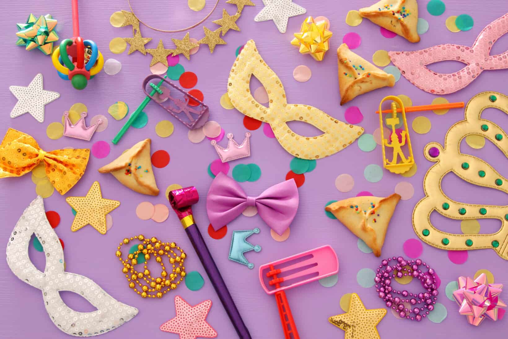 Children enjoying the Purim Carnival for NYC Families at JCC Manhattan