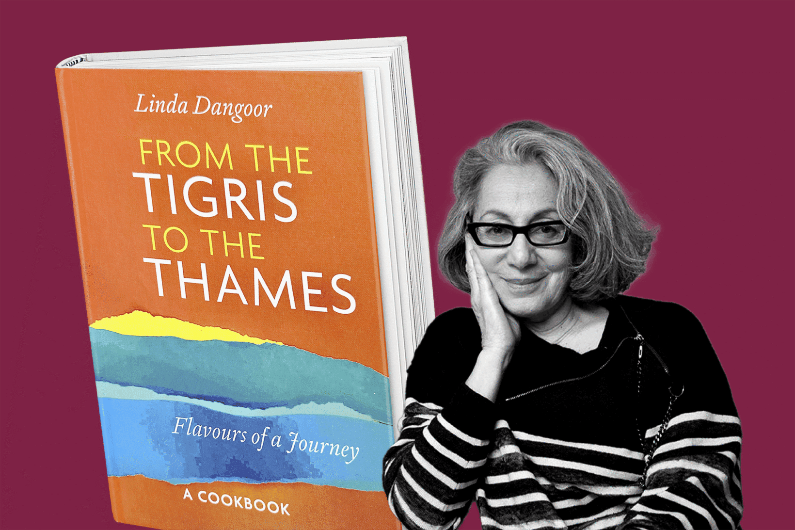 Picture of the Book From the Tigris to the Thames with a picture of the author.