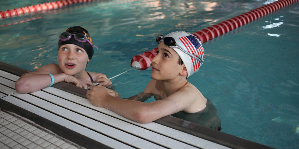 Swimming at the Marlene Meyerson JCC Manhattan