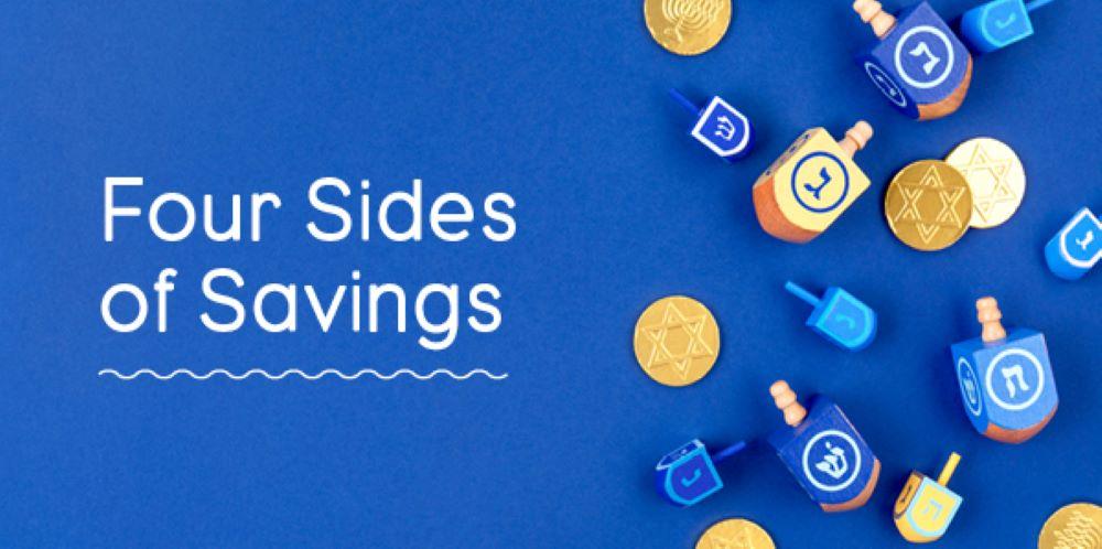 Four Side of Savings banner